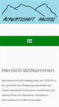 Mobile Screenshot of halsegg.ch